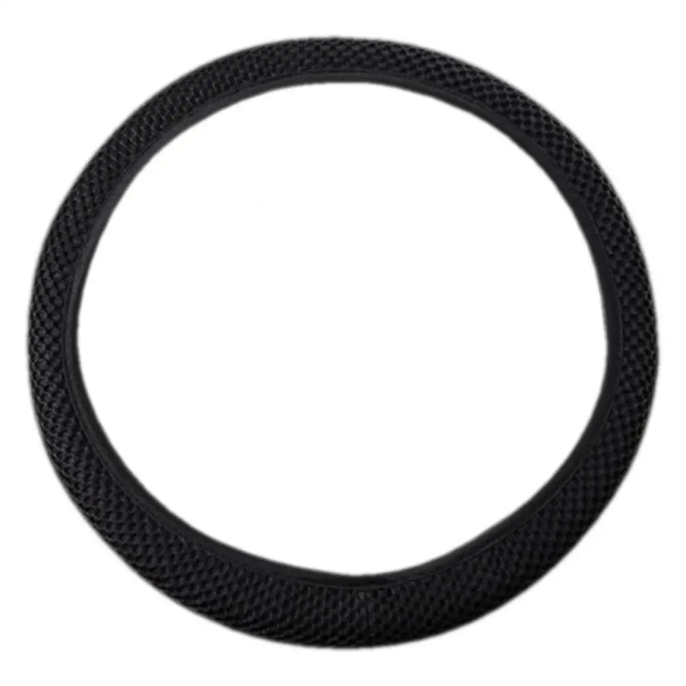 Steering Wheel Protector Cover Universal Breathable Car Decor Ice Silk Anti-Slip Car Decor